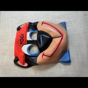 Vintage Ben Cooper Yogi Bear Halloween Mask - Hanna-Barbera 70's